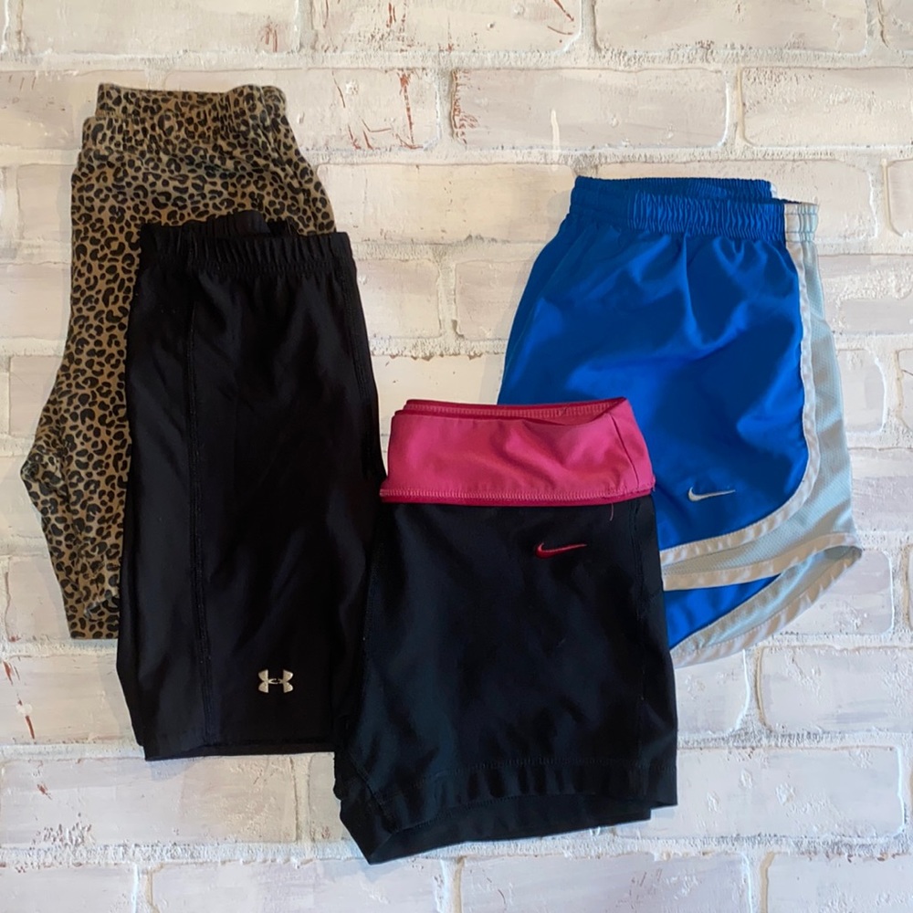 Biker & athletic shorts size small bundle!!